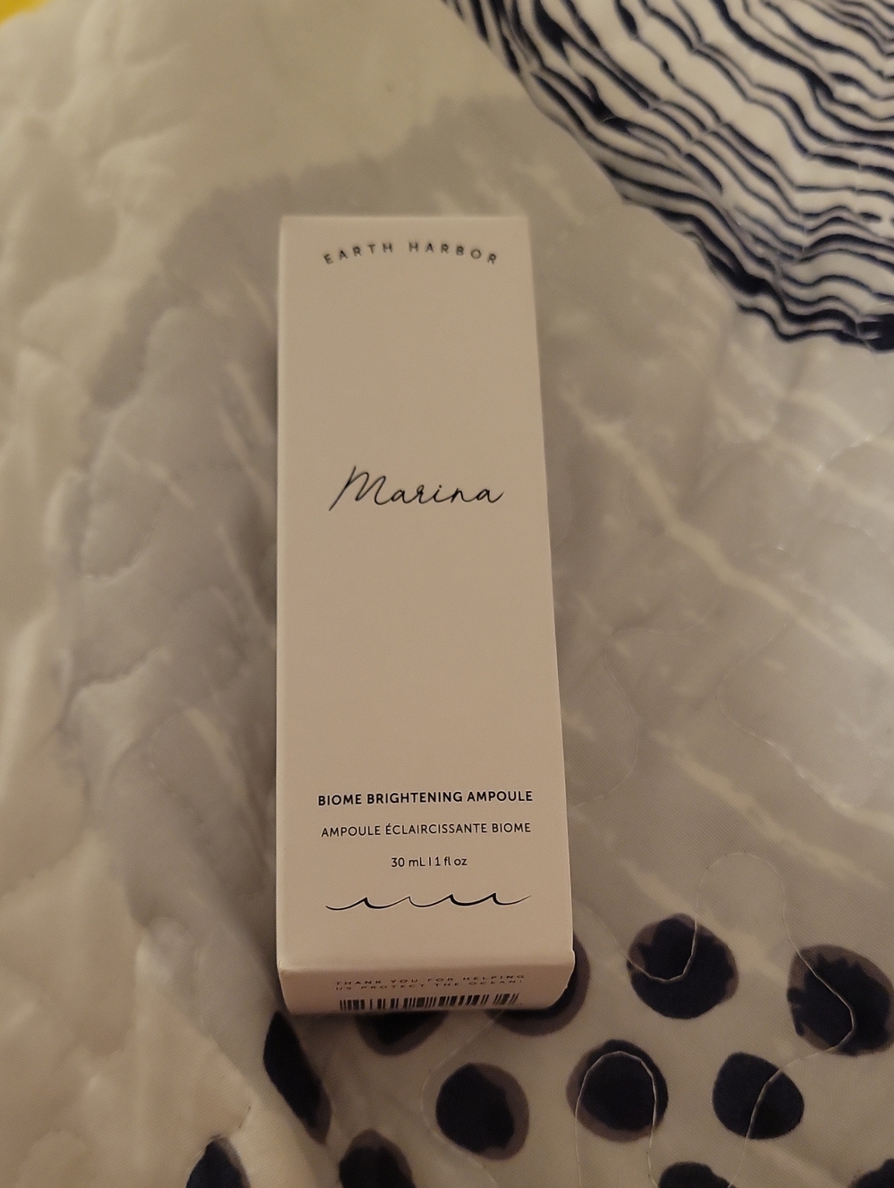 Marina Biome Brightening Ampoule - White